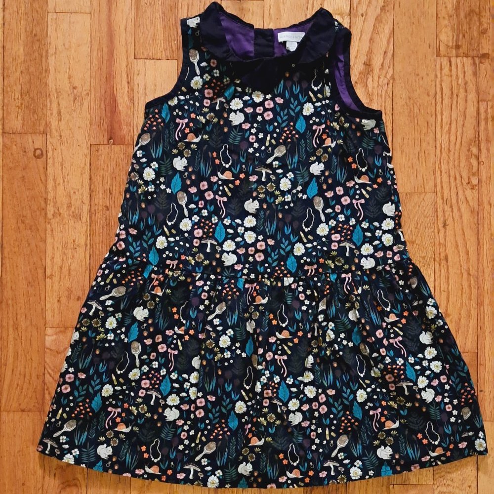 Adorable Floral Cotton Dress Sz 5
